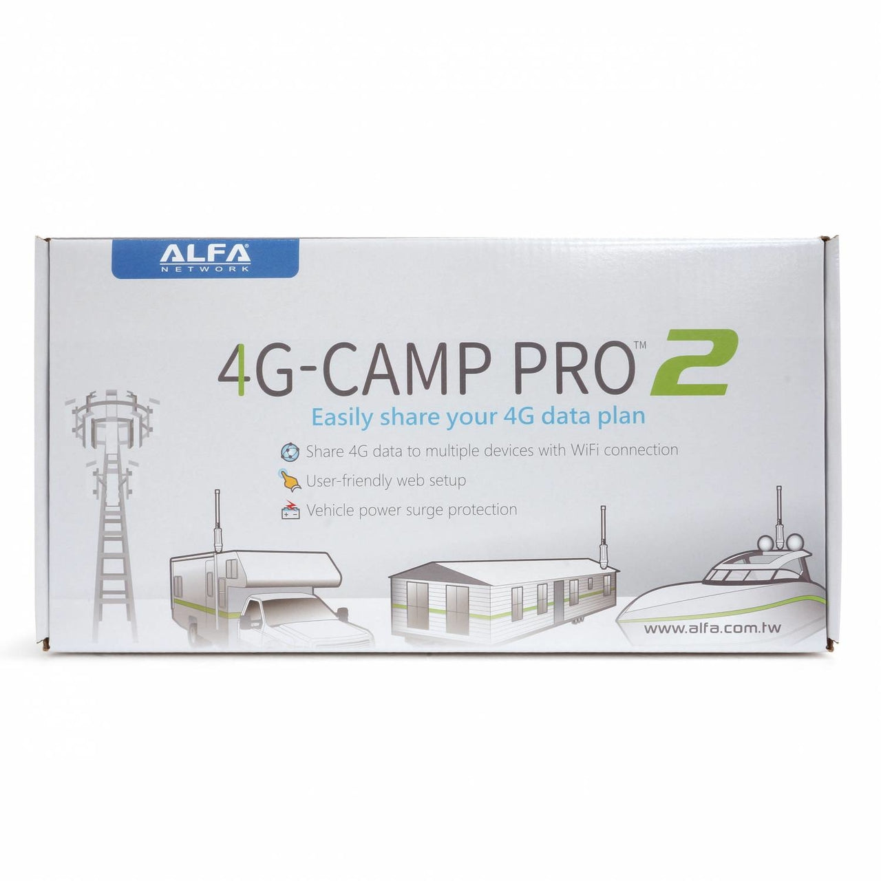 Alfa Network 4G-Camp Pro 2 Wifi netwerk