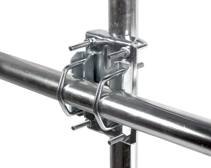 Blueqon BKX60 U-Vorm, Mastklem Geschikt tot 60mm buis diameter