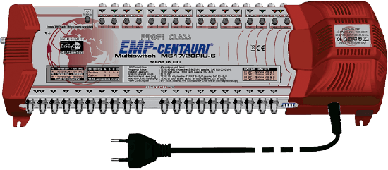 EMP-Centauri MS17/20PIU-6 DiSEqC multiswitch
