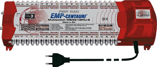 EMP-Centauri MS33/12PIU-6 DiSEqC multiswitch