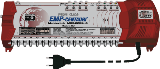 EMP-Centauri MS9/20PIU-6 DiSEqC multiswitch