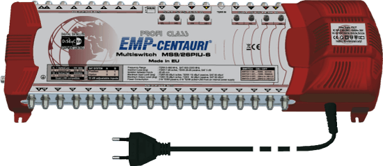 EMP-Centauri MS9/26PIU-6 DiSEqC multiswitch