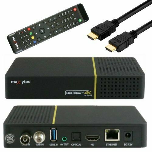 Maxytec Multibox SE UHD 4K WIFI DVBS2, DVB-T2/C