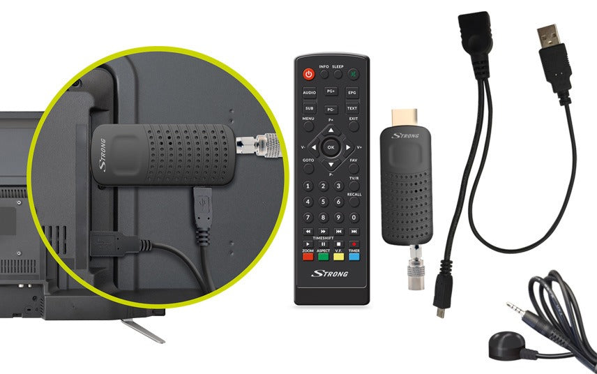 Strong SRT82 DVB-T2 HDMI TV ontvanger Digitenne