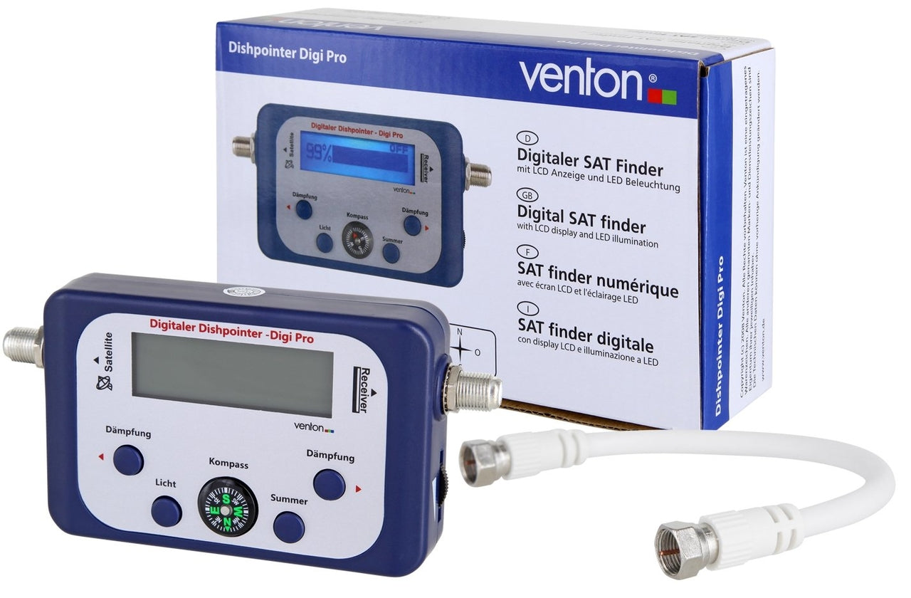 Venton Satellietmeter Pro Digitaal