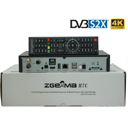 Zgemma H7C 4K Linux Smart Box DVB-C & DVB-S