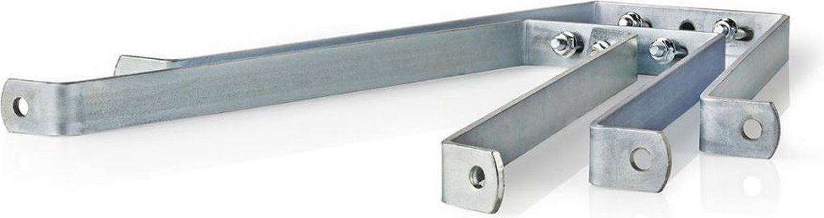 Satelliet Muurbeugel | Staal | 180 mm / 60 mm | Zilver