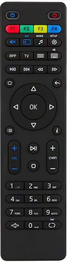 Infomir MAG 250 / 254 / 256 / 322/ 410/ 349/ 351 en Aura HD Afstandsbediening