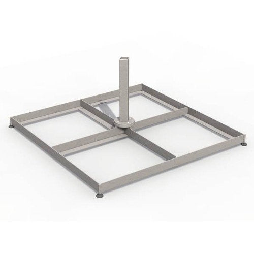 Blueqon KAT5050 Vaste Tegelvoet-Tegelstatief-Dakvoet