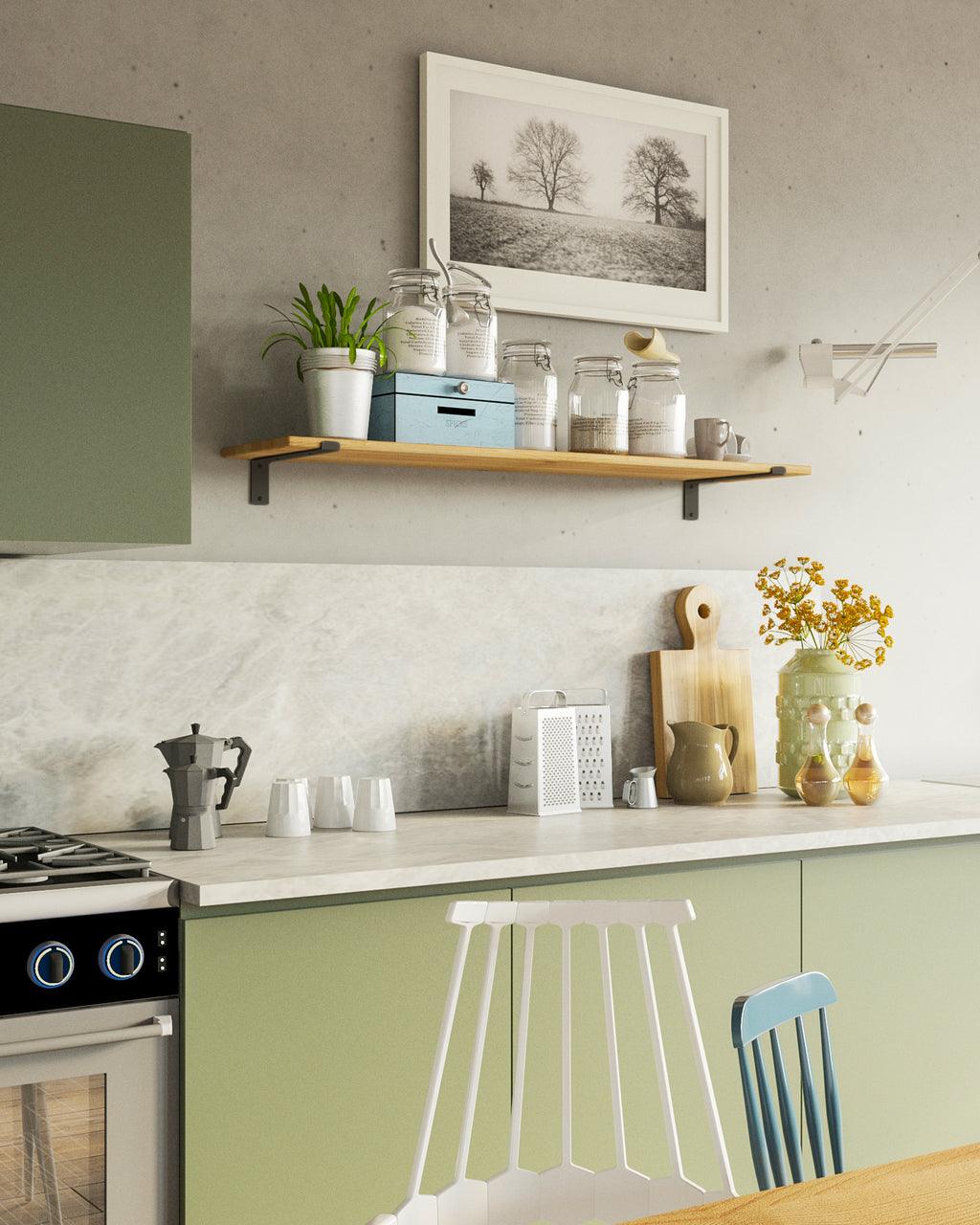 Gorillz Wagon 30 Industriële Plankdragers L-vorm - Plankendragers voor Wandplank - 30 cm Staal - Zwart