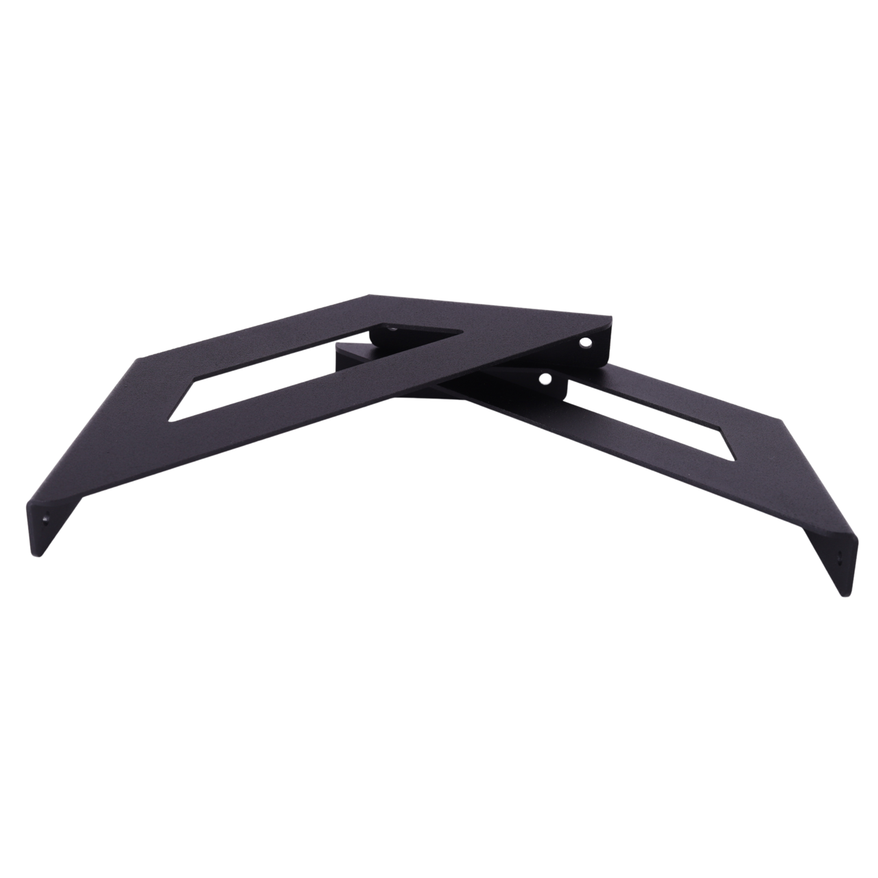 Gorillz Hower Plankdragers Metaal Set van 2 Legplankdragers Mat Zwart