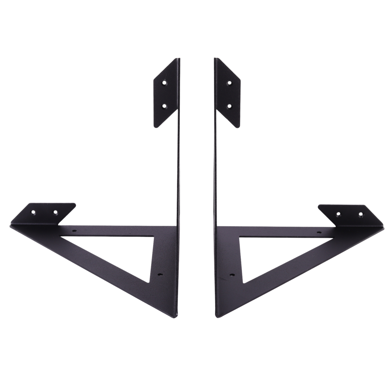 Gorillz Wearer Industriële Plankdragers Set van 2 Legplankdragers Zwart