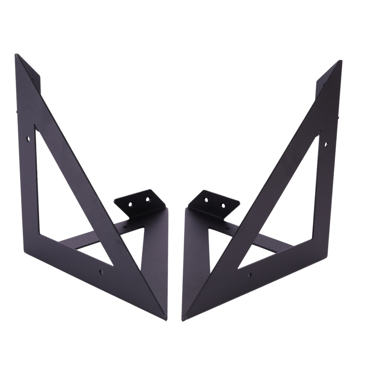 Gorillz Wearer Industriële Plankdragers Set van 2 Legplankdragers Zwart