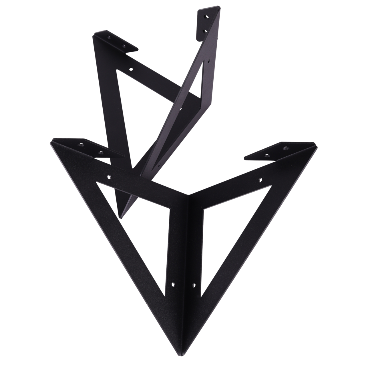 Gorillz Wearer Industriële Plankdragers Set van 2 Legplankdragers Zwart