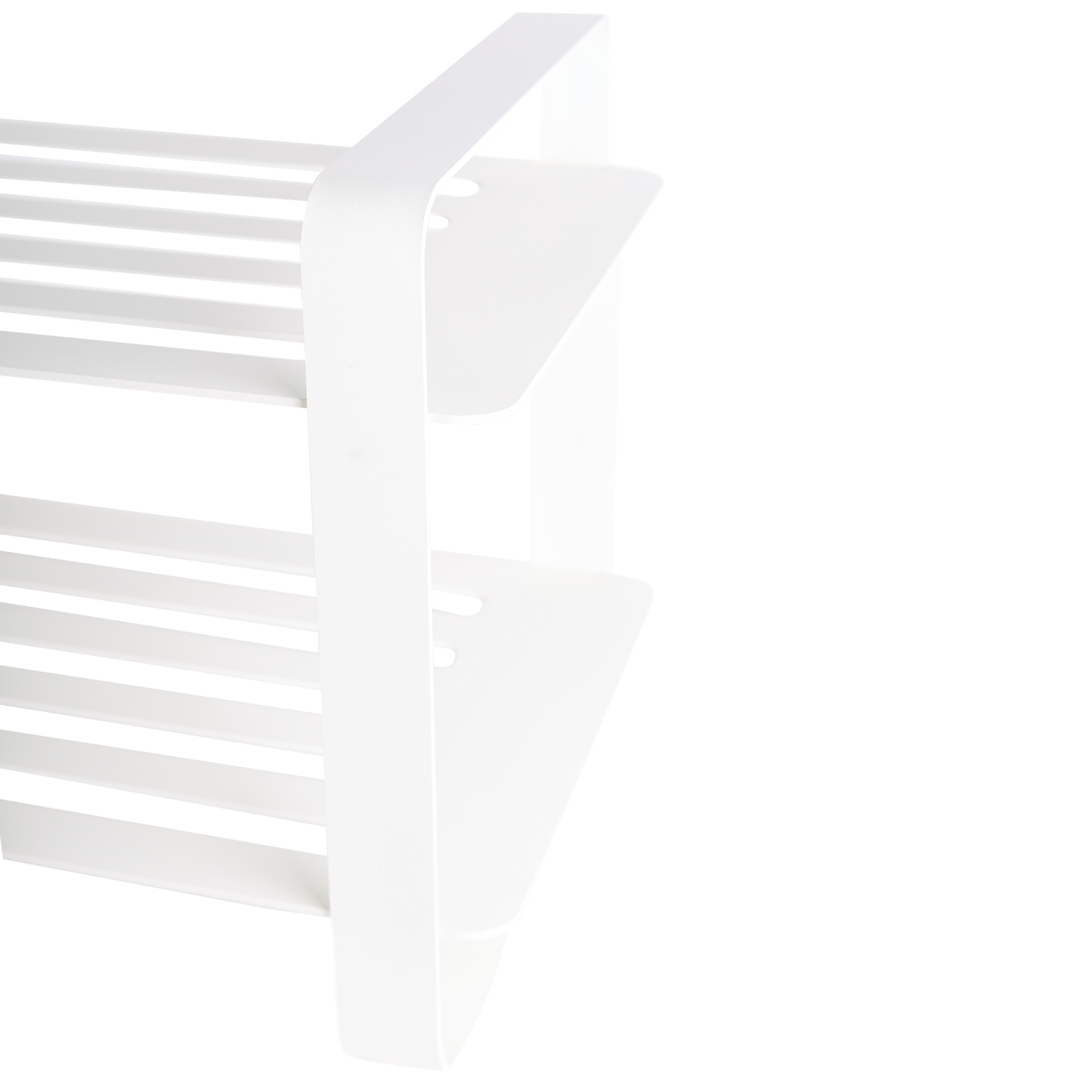 Gorillz Unify - Schoenenbank - Met opbergruimte - Schoenenrek - Schoenenkast - 8 Paar - 80 cm Opbergrek - Wit