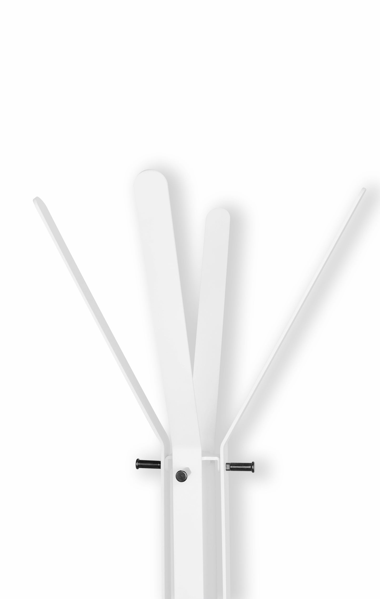 Gorillz Stack - Kapstok Staand - Staande kapstok - Metaal - 12 Kapstok haken - 174,5 cm - Wit