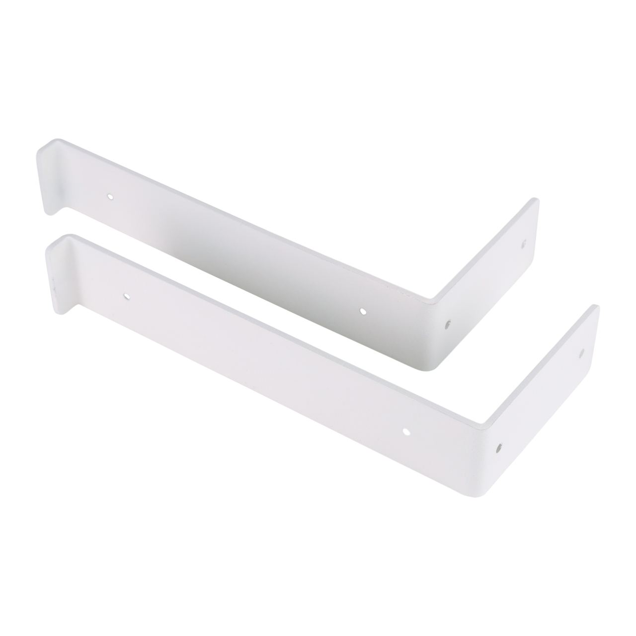 Gorillz Wagon 20 Industriële Plankdragers L-vorm - Plankendragers voor Wandplank - 20 cm Staal - Wit