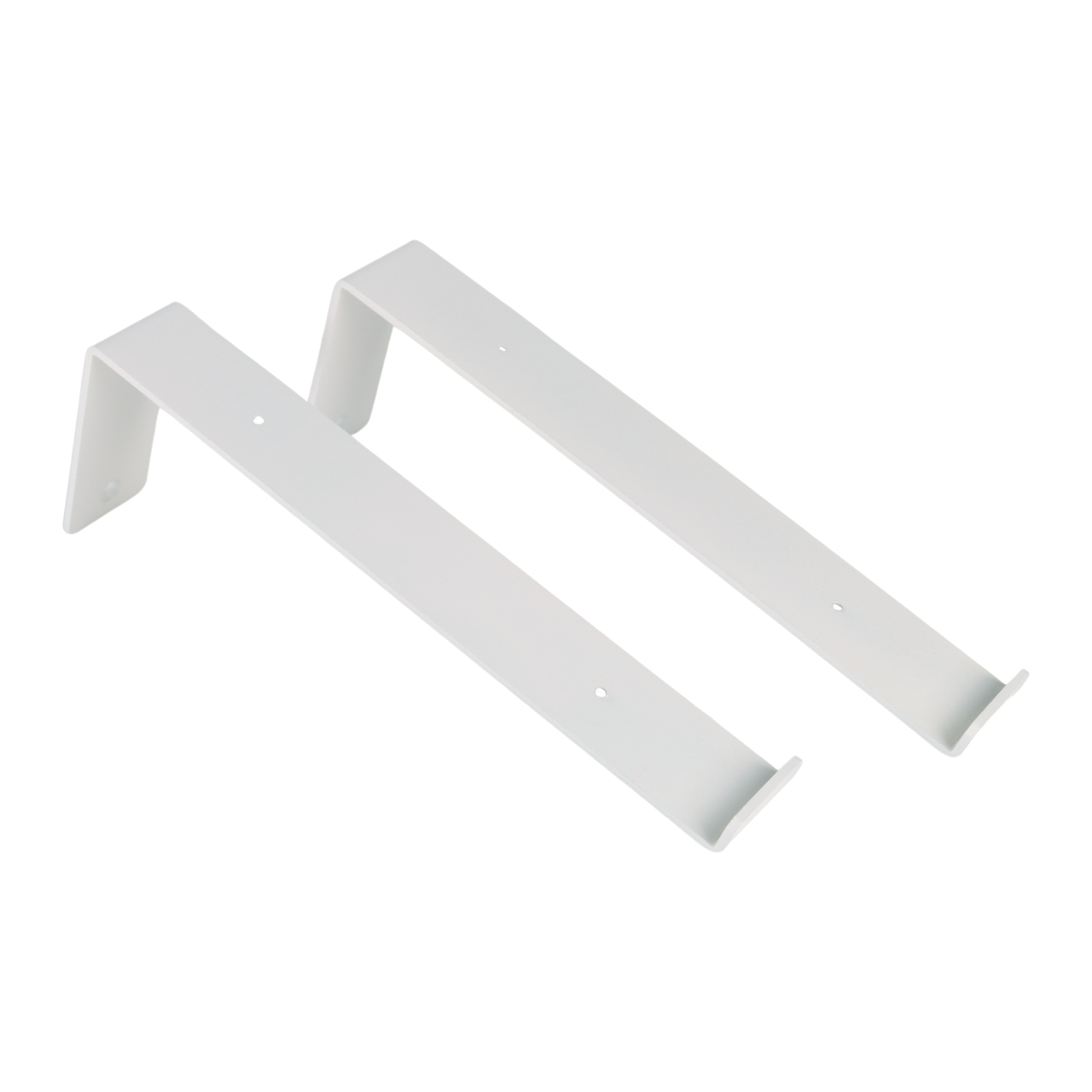 Gorillz Wagon 30 Industriële Plankdragers L-vorm - Plankendragers voor Wandplank - 30 cm Staal - Wit