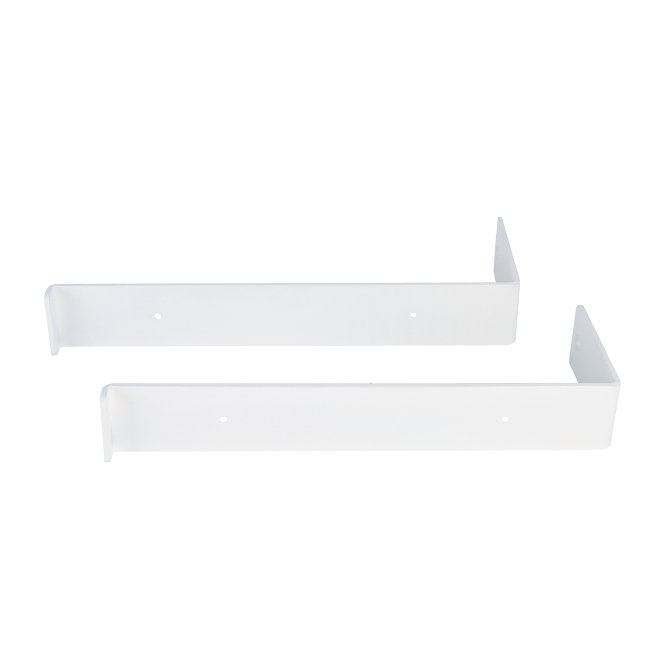 Gorillz Wagon 30 Industriële Plankdragers L-vorm - Plankendragers voor Wandplank - 30 cm Staal - Wit