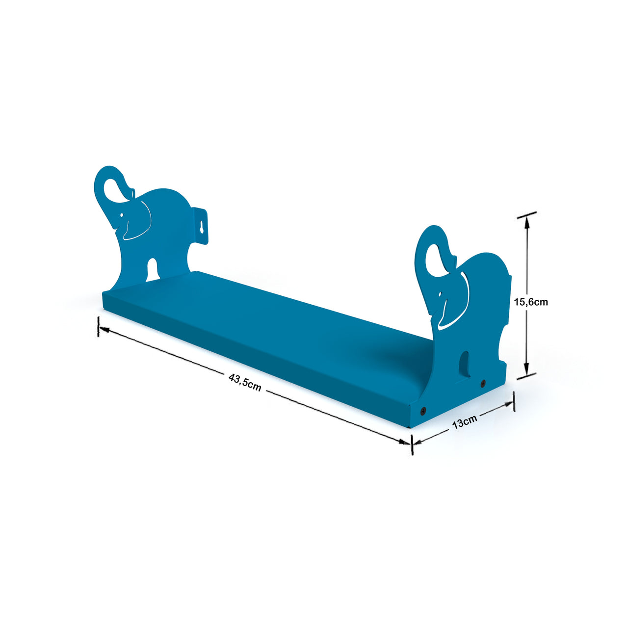 Gorillz Elly Kids Kinderkamer Boekenplank - blauw