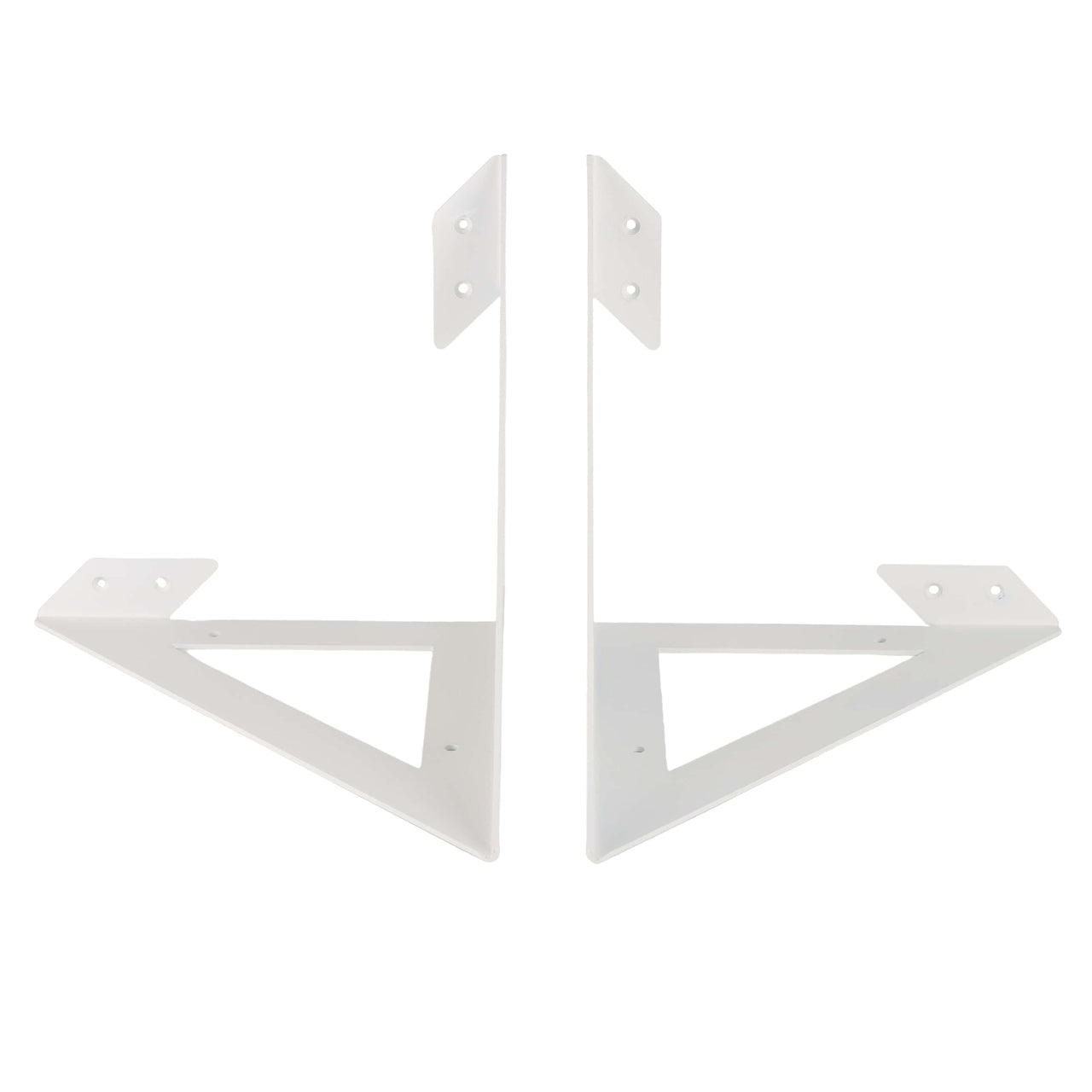 Gorillz Wearer Industriële Plankdragers Set van 2 Legplankdragers Wit