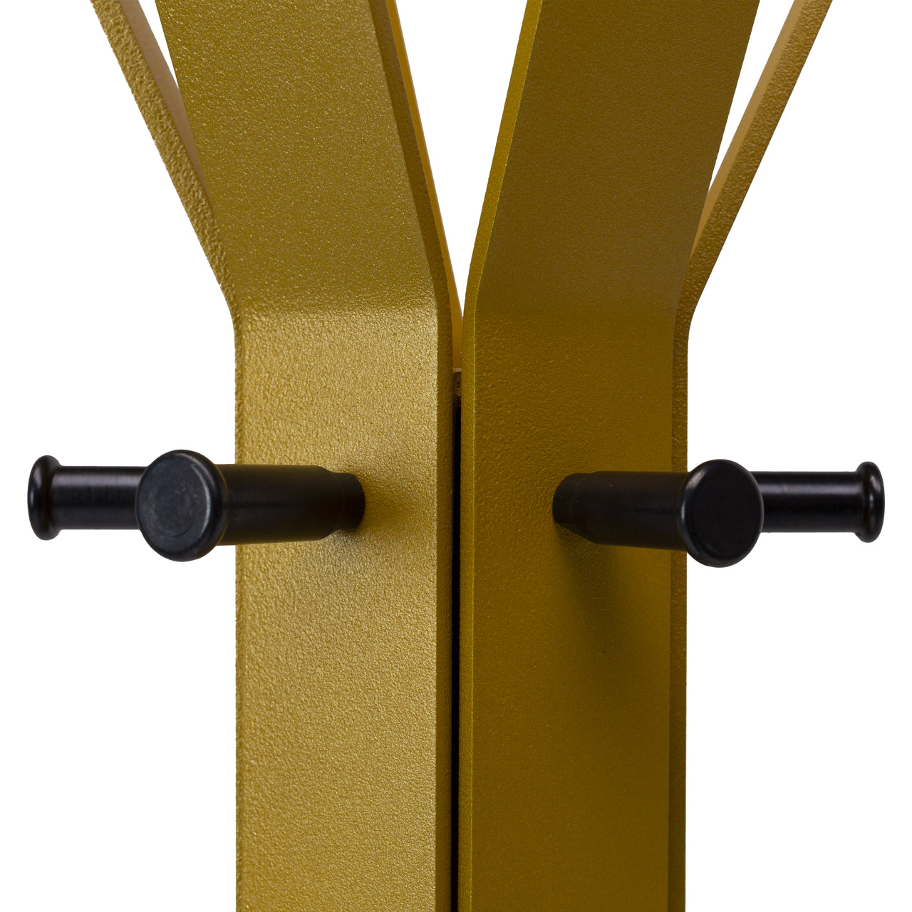 Gorillz Molto - Staande Kapstok - 18 kapstokhaken Staande Kleerhanger (175 x 35 x 40 cm) - Metaal- Goud