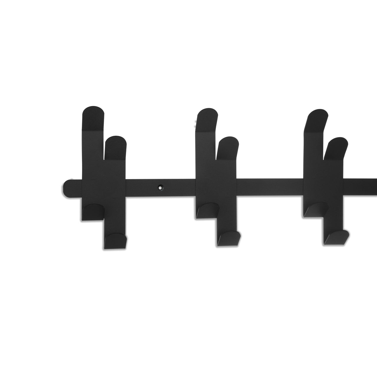 Origami Wandkapstok Zwart