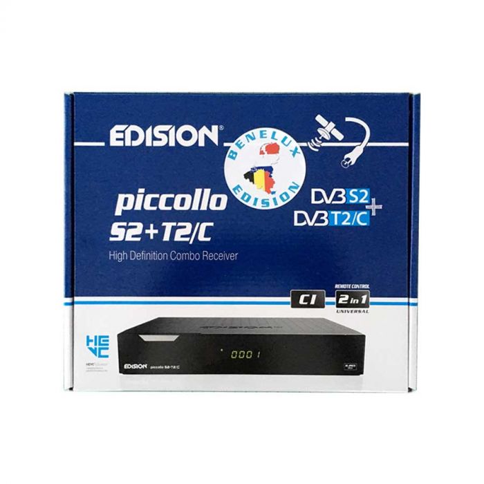 Edision Piccollo S2+T2/C Combo HD ontvanger