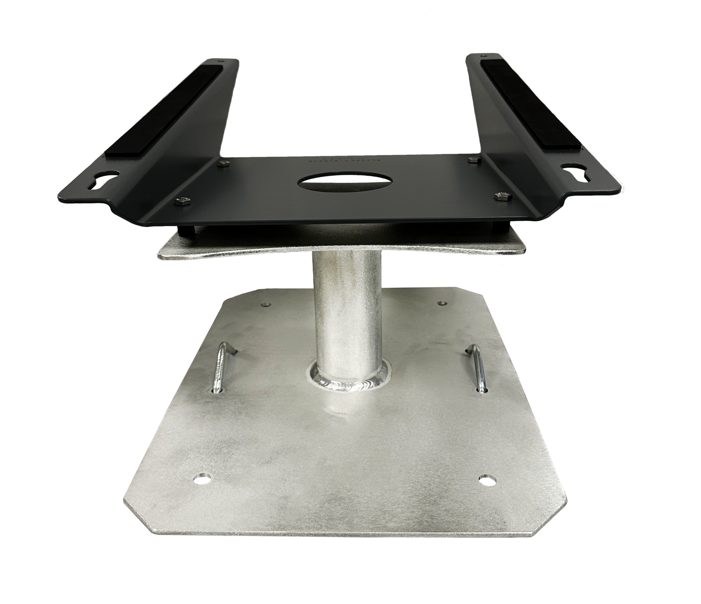 Big Q FLAT HIGH-PERFORMANCE antenne mount Aluminium railing beugel vlak montage