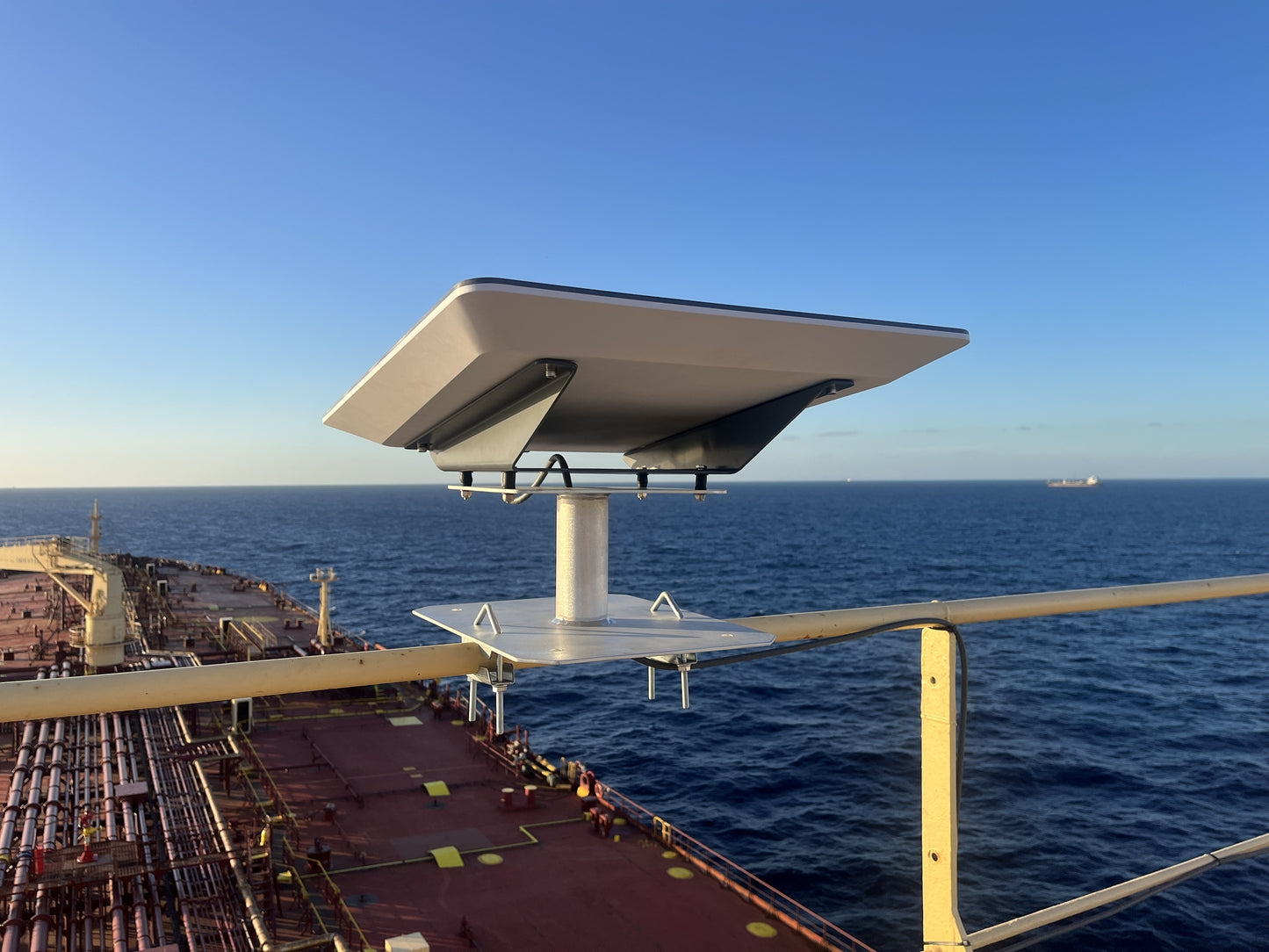 Big Q FLAT HIGH-PERFORMANCE antenne mount Aluminium railing beugel vlak montage