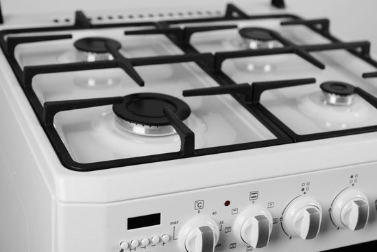 Wiggo WO-E609R(WW) Serie 9 - Gasfornuis - Wit