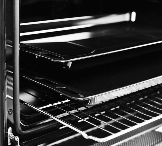 Wiggo WO-E909R(BX) Serie 9 - Gasfornuis - Zwart Rvs