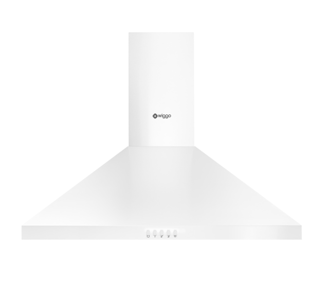 Wiggo WE-E643R(WW) - Wandschouw Afzuigkap - 60cm - Wit