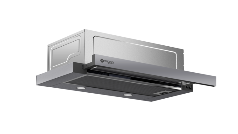 Wiggo WE-E632ER(G) Vlakscherm afzuigkap - Grijs - 60 cm
