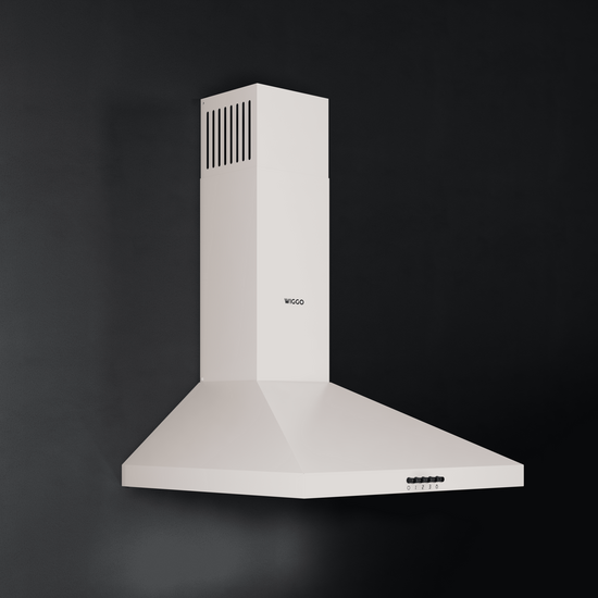 Wiggo WE-E543R(CB) - Wandschouw Afzuigkap - 50cm - Créme