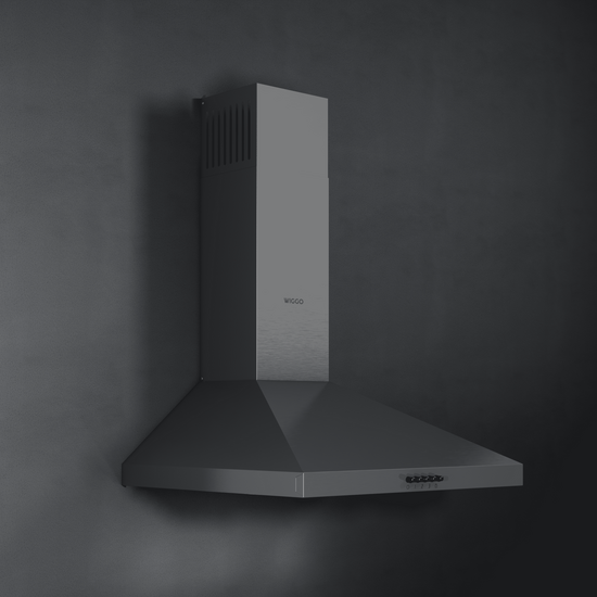 Wiggo WE-E543R(XB) - Wandschouw Afzuigkap - 50cm - Rvs