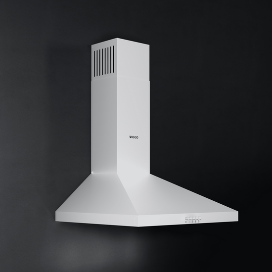 Wiggo WE-E543R(WW) - Wandschouw Afzuigkap - 50cm - Wit