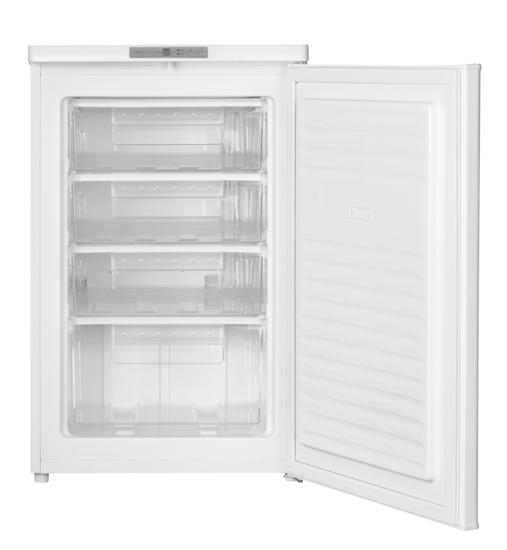 Wiggo WF-TT9ME(WW) Vrijstaande Tafelmodel Vriezer Wit