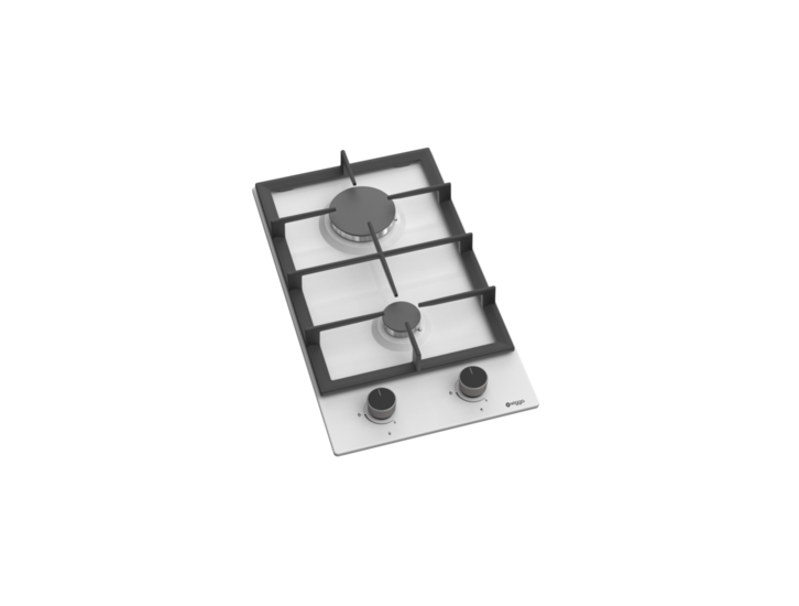 Wiggo WH-G332RD(W)- Inbouw gaskookplaat met Wok - 30cm - Wit