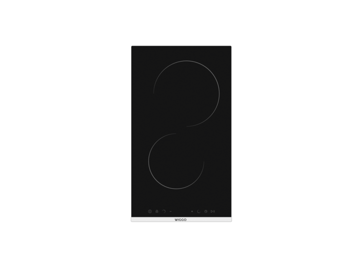 Wiggo WH-E372GC(B) Keramisch kookplaat 2 pitten