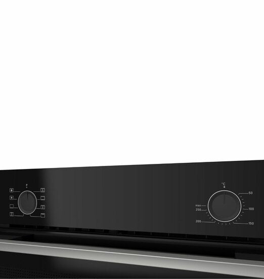 Wiggo WO-B608(B) - Inbouw heteluchtoven - Zwart