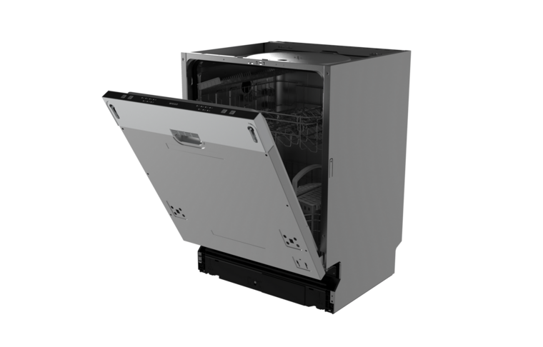 Wiggo - WD-B6126E(W) - Inbouw Vaatwasser - 60 cm - Wit - E