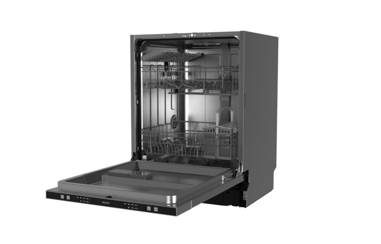 Wiggo - WD-B6126E(W) - Inbouw Vaatwasser - 60 cm - Wit - E