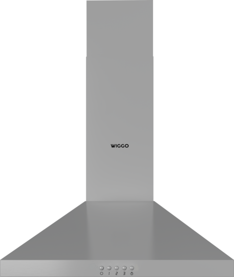 Wiggo WE-C530P(W) - Wandschouw Afzuigkap - 50cm - Wit