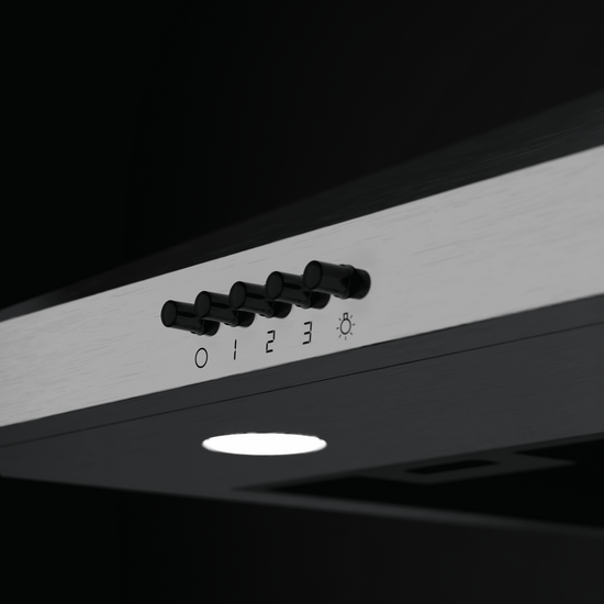 Wiggo WE-C530P(X) - Wandschouw Afzuigkap - 50cm - Rvs