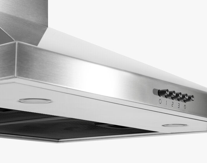 Wiggo WE-C930P(X) - Wandschouw Afzuigkap - 90cm - Rvs