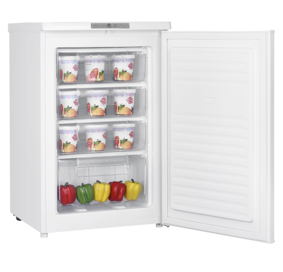 Wiggo WF-TT8D(W) Vrijstaande Tafelmodel Vriezer Wit