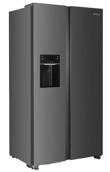 Wiggo WR-SBS18IME(X) - Amerikaanse Koelkast - No Frost - Water Dispenser - Met Display - Super Freeze - 513 Liter - Rvs