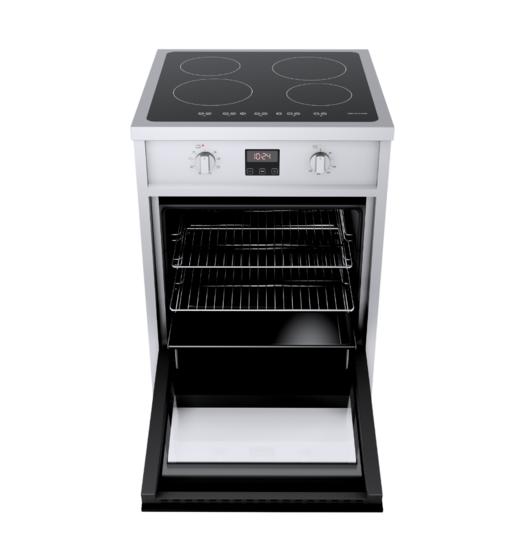 Wiggo WIO-E621A(XX) - Freestanding - Induction - Oven - 60cm - Inox