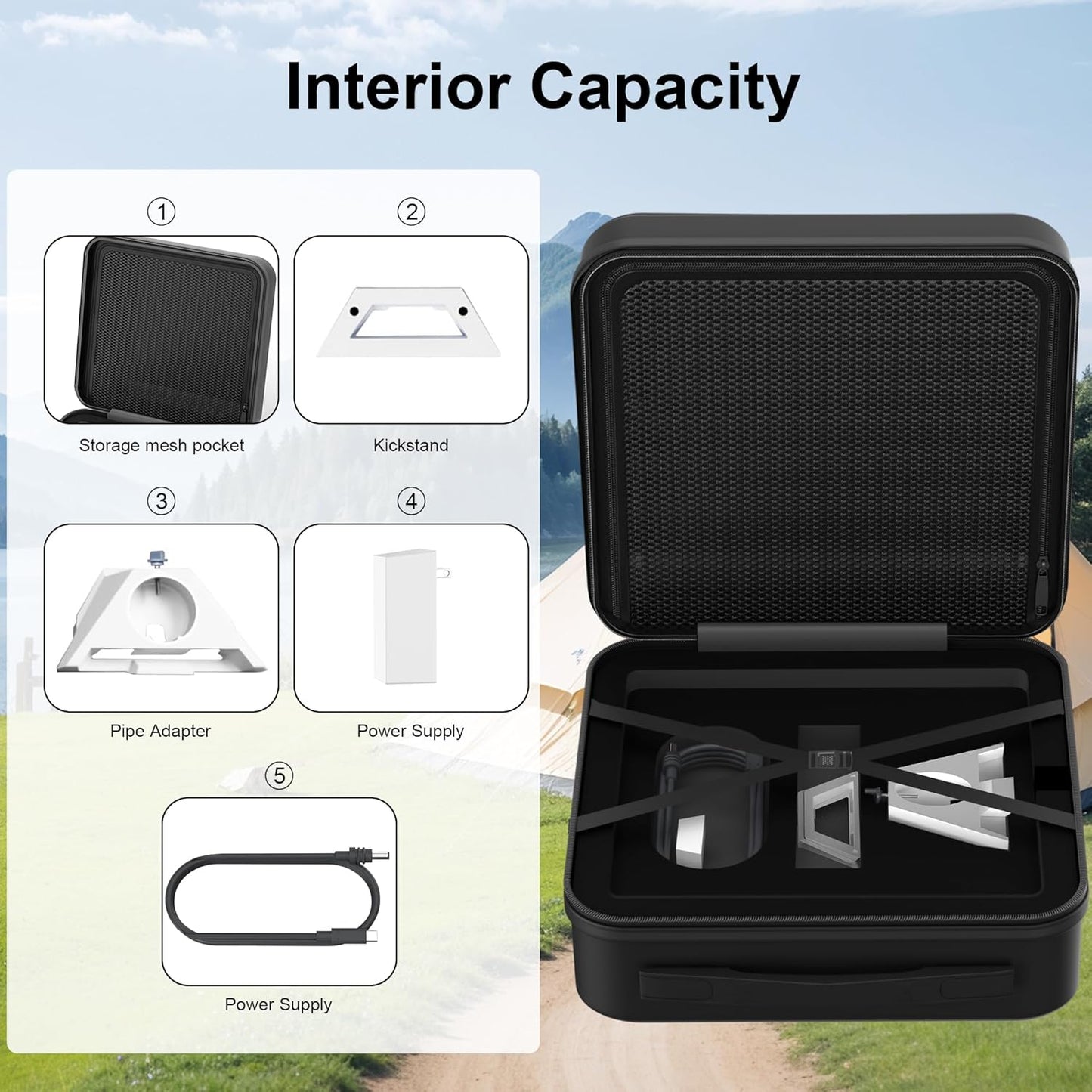 Starlink Mini Reiskoffer – Waterdicht, Stofdicht en Op Maat Gemaakt